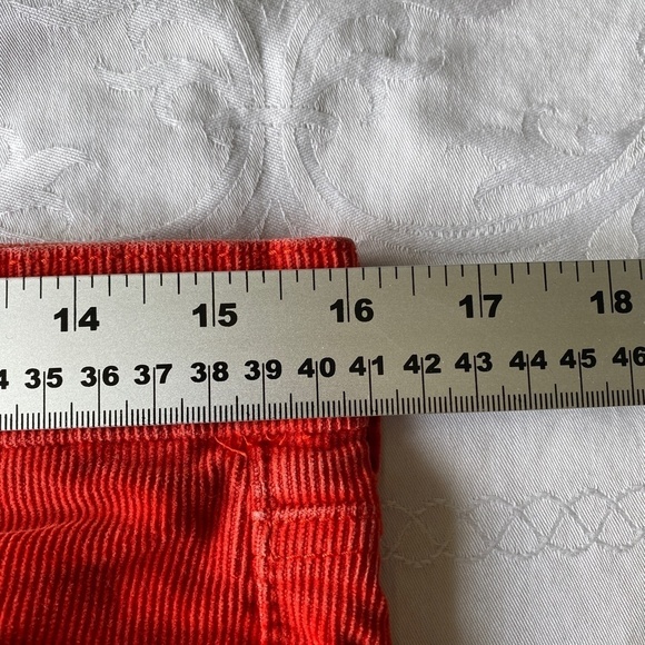 GAP 1969‎ Women's Red Corduroy Pants Size 6/28R - Picture 7 of 10